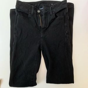 American Eagle High Rise Black Skinny Jeans